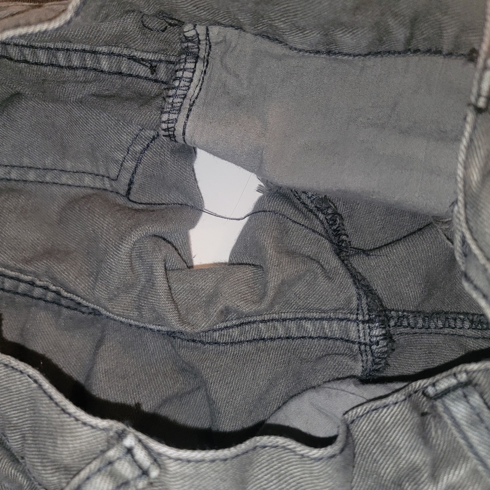 Free People Hippie Studded Shorts Size 26 Black - Picture 6 of 8